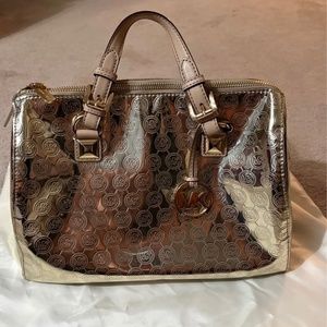 Michael Kors Metallic Handbag